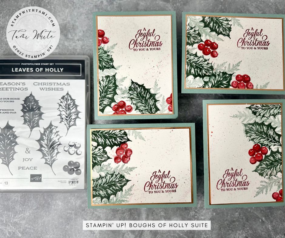 Boughs of Holly Suite [Stampin Scoop #149] | StampWithTami.com