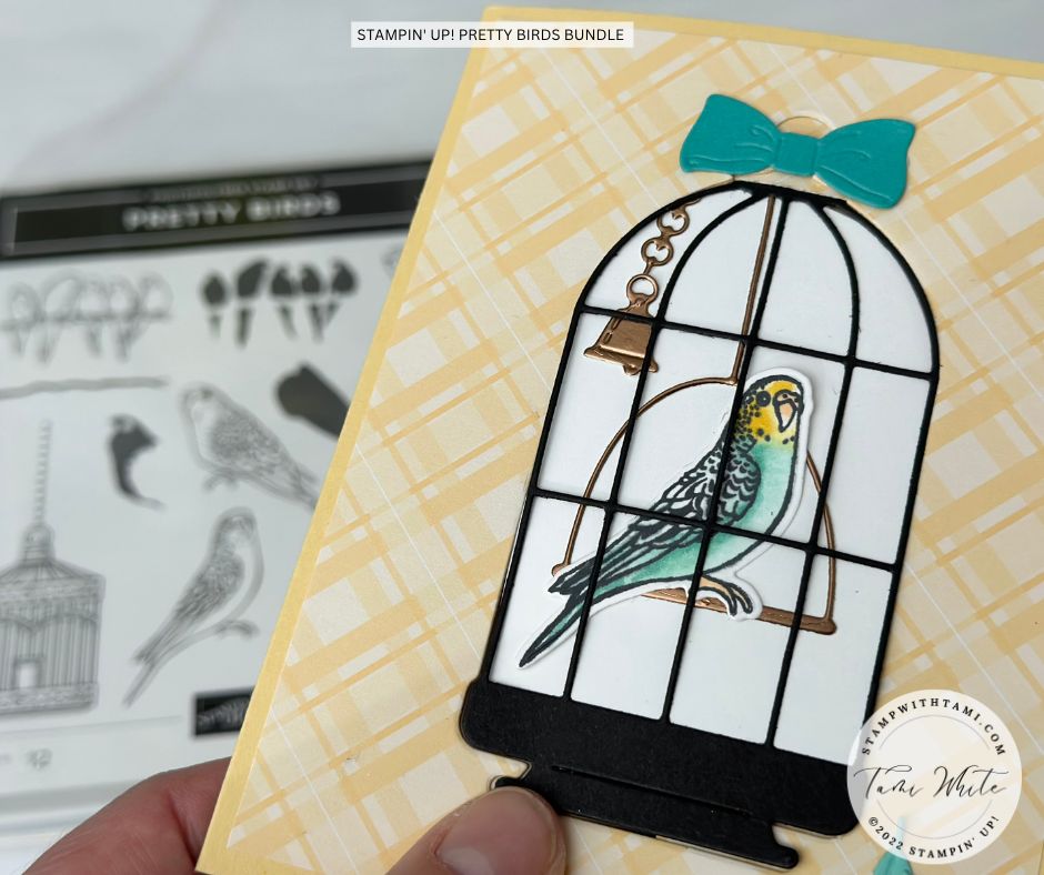 Pretty Parakeet [Pop Out Swing Series #6] | Stampin Up Party