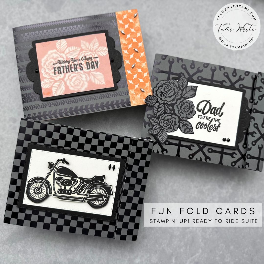 Stampin Up Motorcycle Stamp