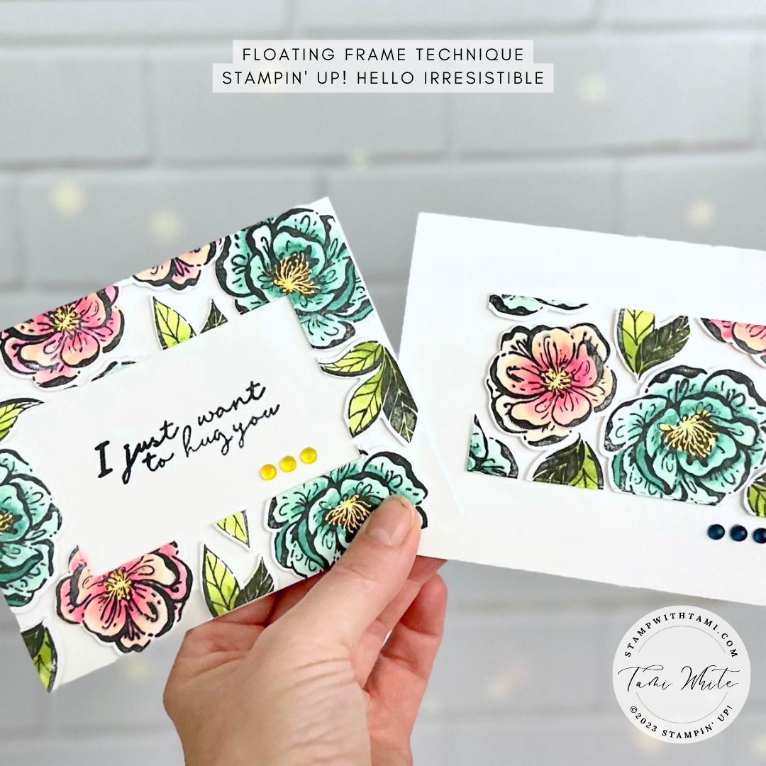 IRRESISTIBLE FLOATING FRAME