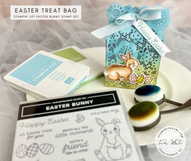 Easter Bunny Triple Time Treat Bag Set Stampin Up