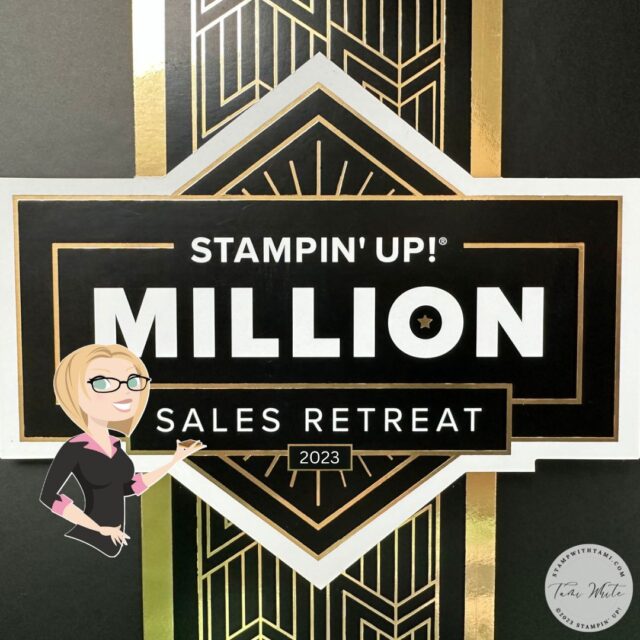 I'm so excited! I'm going to the Stampin' Up! office to celebrate my $3 million Career-to-date milestone. It took me 19 years and lots of work to get there. I'm a full time Stampin' Up! Demonstrator, I love what I do and I love being able to share it with you.  To celebrate, I'm giving away prizes on my blog for 7 days. Every day, I will reveal a new prize that you can win for free. Thanks for being part of my stampwithtami community!
