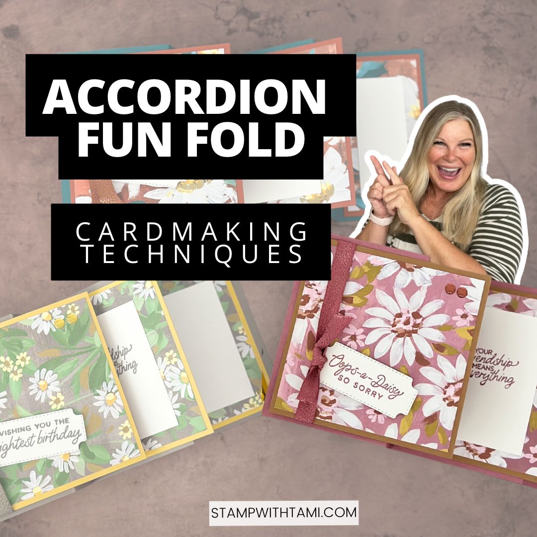 VIDEO Accordion Fun Fold Cards [Series 13] Stampin' Up