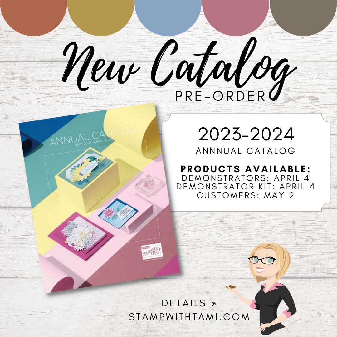 It's Time for My 2023-2024 Stampin' Up! Catalog Paper Share