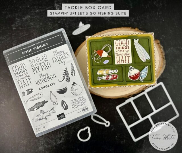Tackle box to go with vest card - tutorial