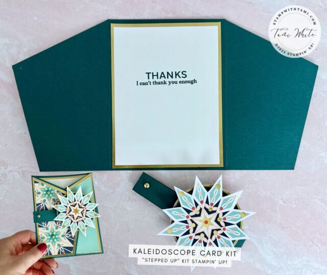 Stepping Up Kits: Colorful Kaleidoscope Card Kit - Stampin
