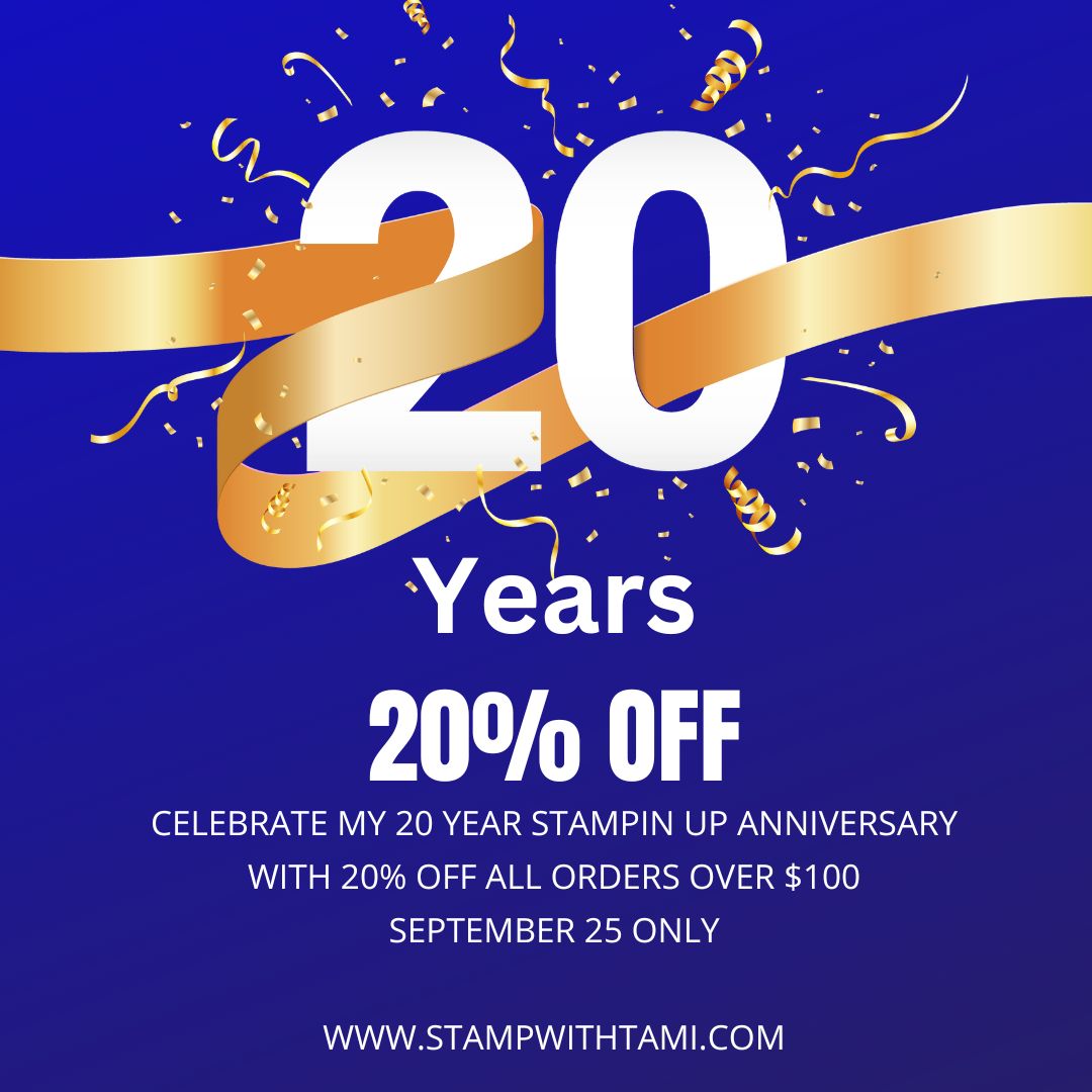 Celebrating 20 Years with 20% OFF - 1 Day Only