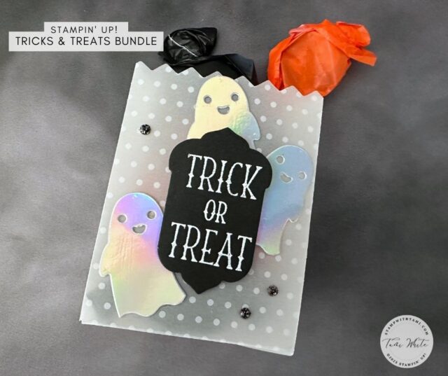 Vellum Halloween Card & Treat Boxes [Trick or Treat Series #7 & 8