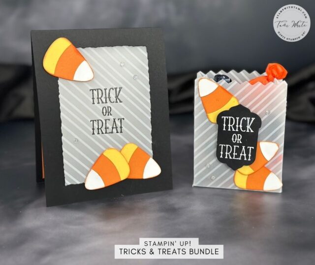 Vellum Halloween Card & Treat Boxes [Trick or Treat Series #7 & 8