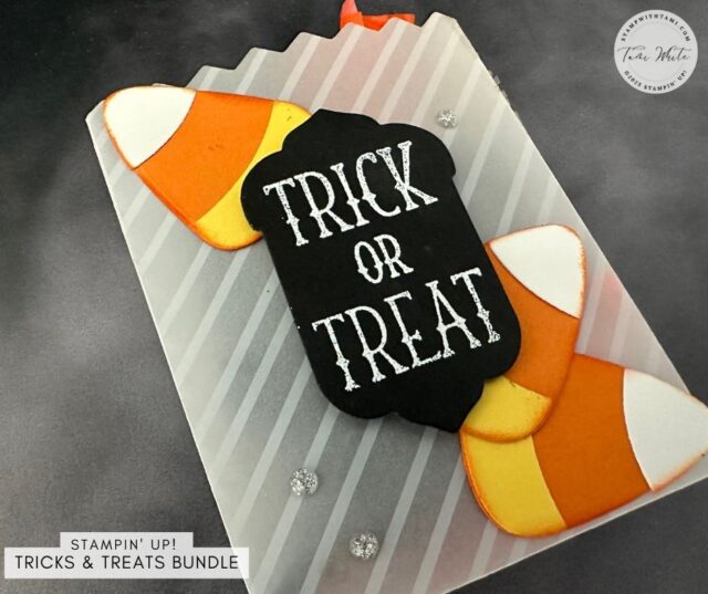 Vellum Halloween Card & Treat Boxes [Trick or Treat Series #7 & 8