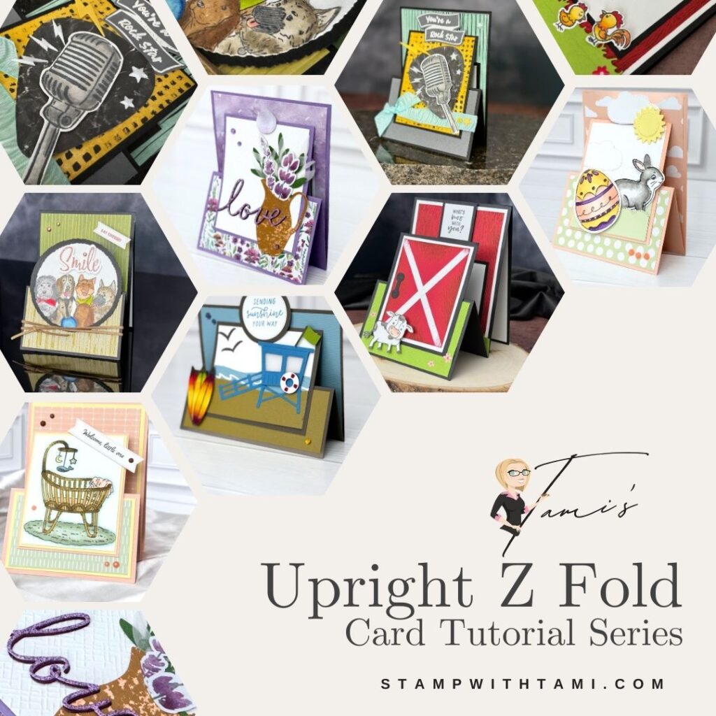 Excellent Eggs [Upright Z Fold Series #7] - Stampin' Up