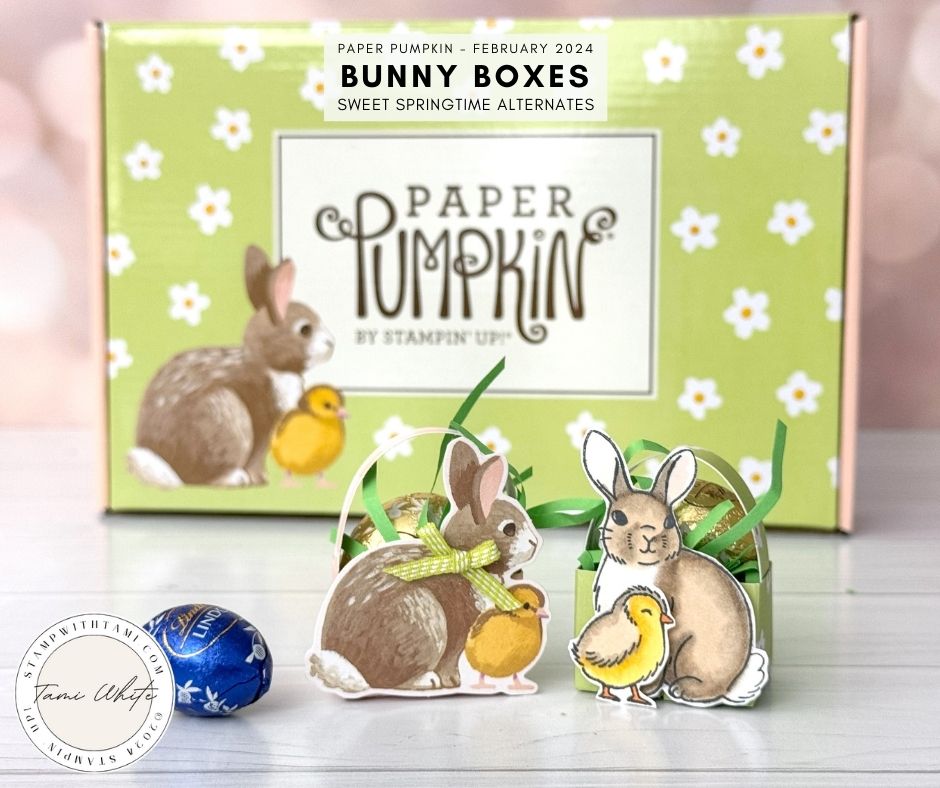 Bunny Boxes with Sweet Springtime Kit - Stampin' Up! Demonstrator 