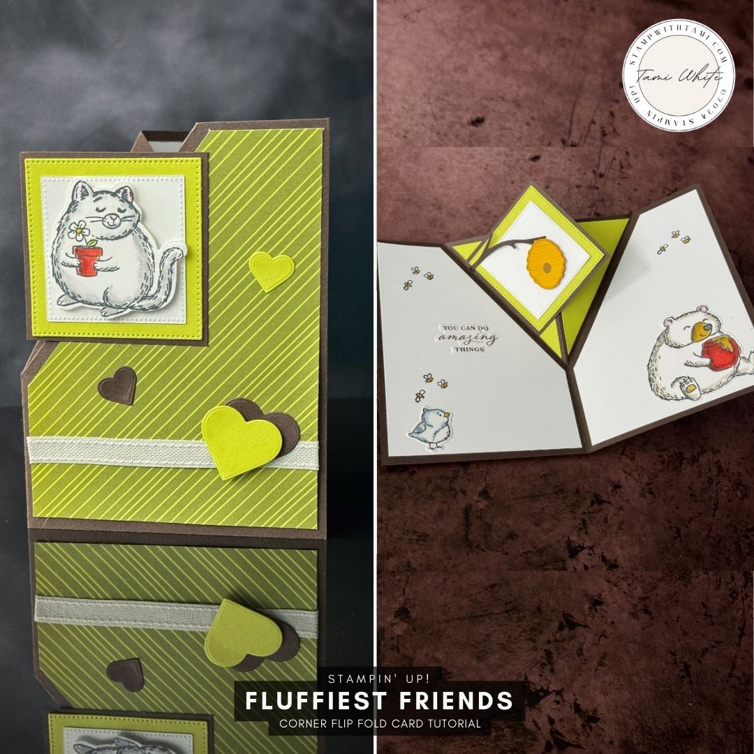 FLUFFIEST FRIENDS [CORNER FLIP FOLD SERIES #3]
