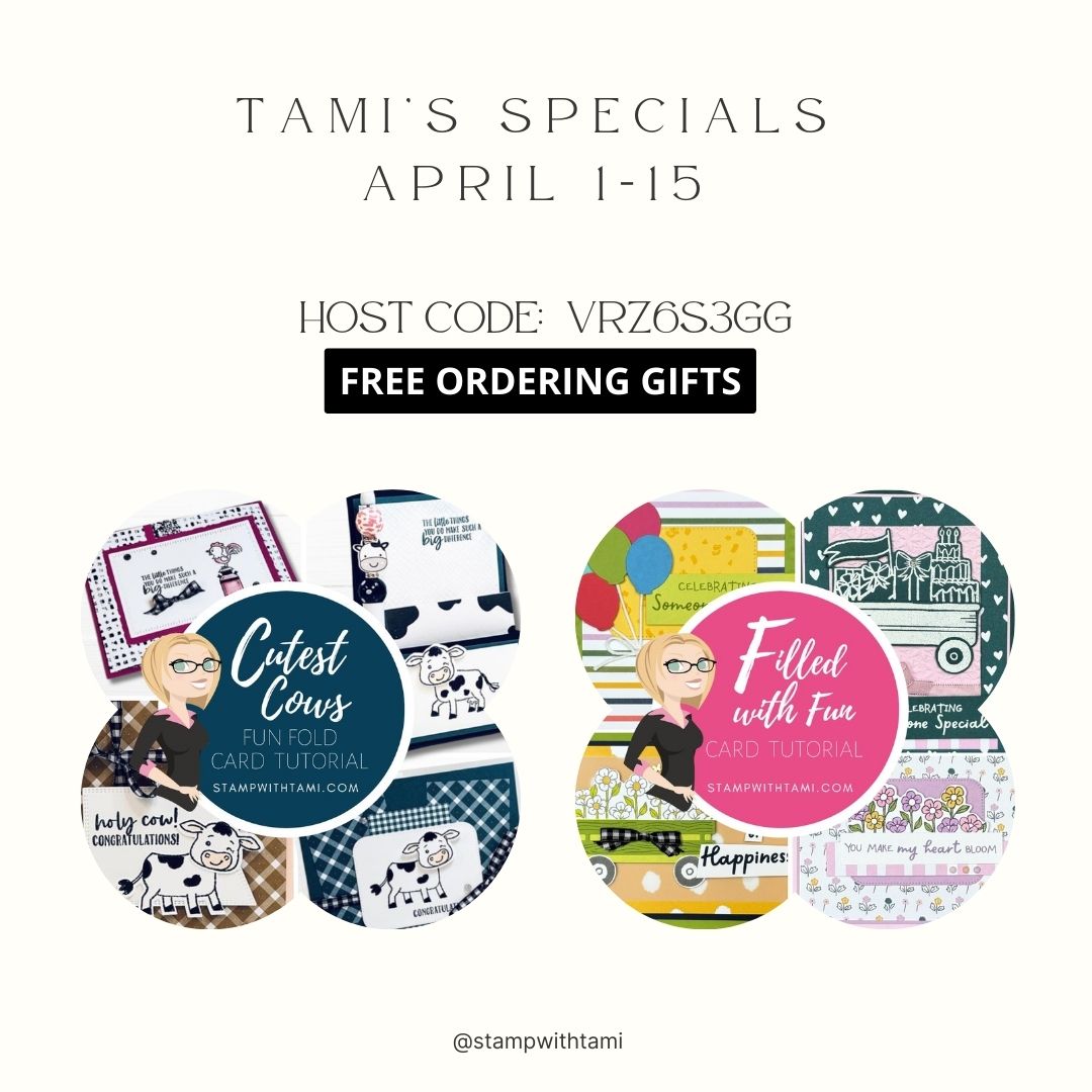 Tami's Specials and Ordering Perks for April Host Code: VRZ6S3GG