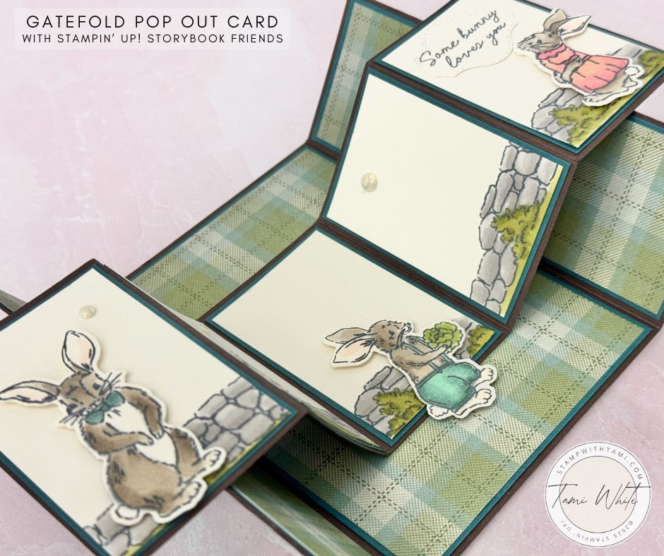 Storybook Friends Diagonal Joy Fold - Stampin' Up! Demonstrator