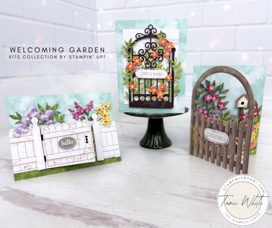 Pop Up Garden Delights with the Welcoming Garden Kit - Stampin' Up