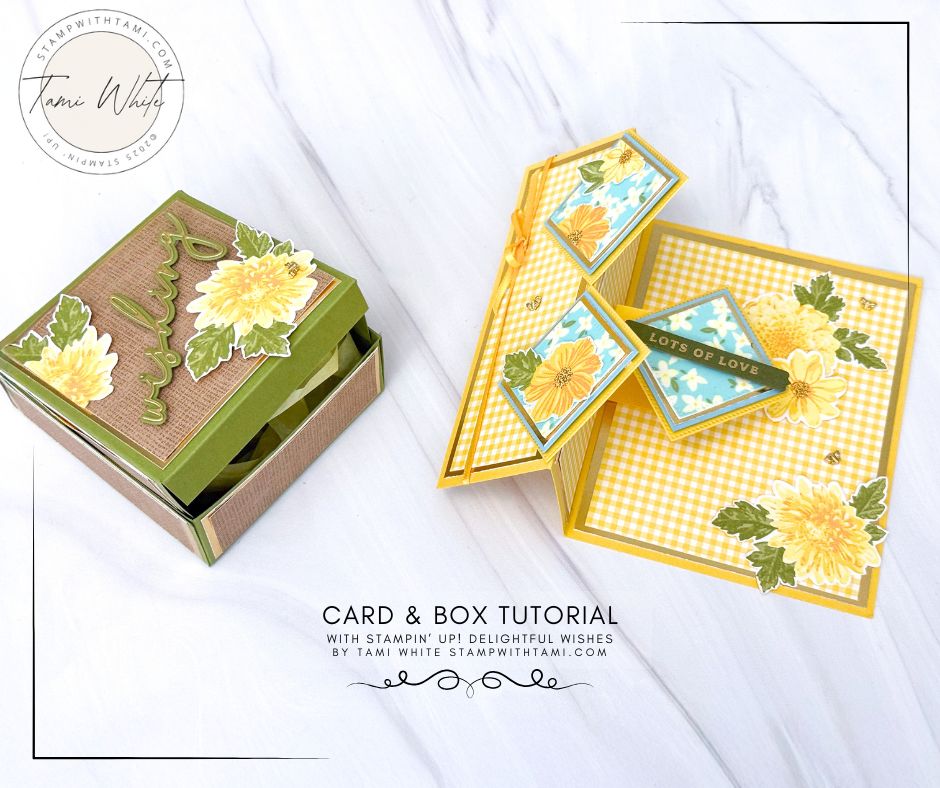 DELIGHTFUL WISHES POP UP Z FOLD SERIES – BLOG HOP - Stampin' Up