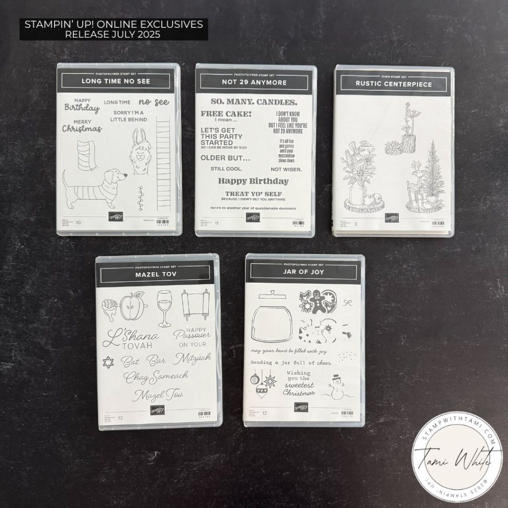 New Online Exclusives – July 1 - Stampin' Up! Demonstrator: Tami