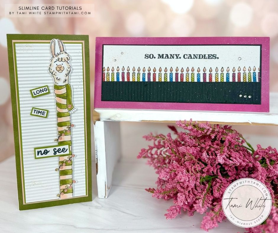Funny & Fabulous Slimline Cards with July Online Exclusives