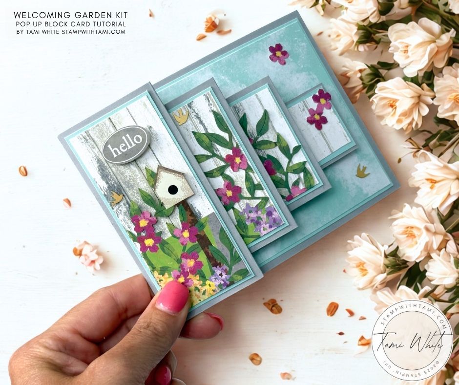 Pop Up Garden Delights with the Welcoming Garden Kit - Stampin' Up