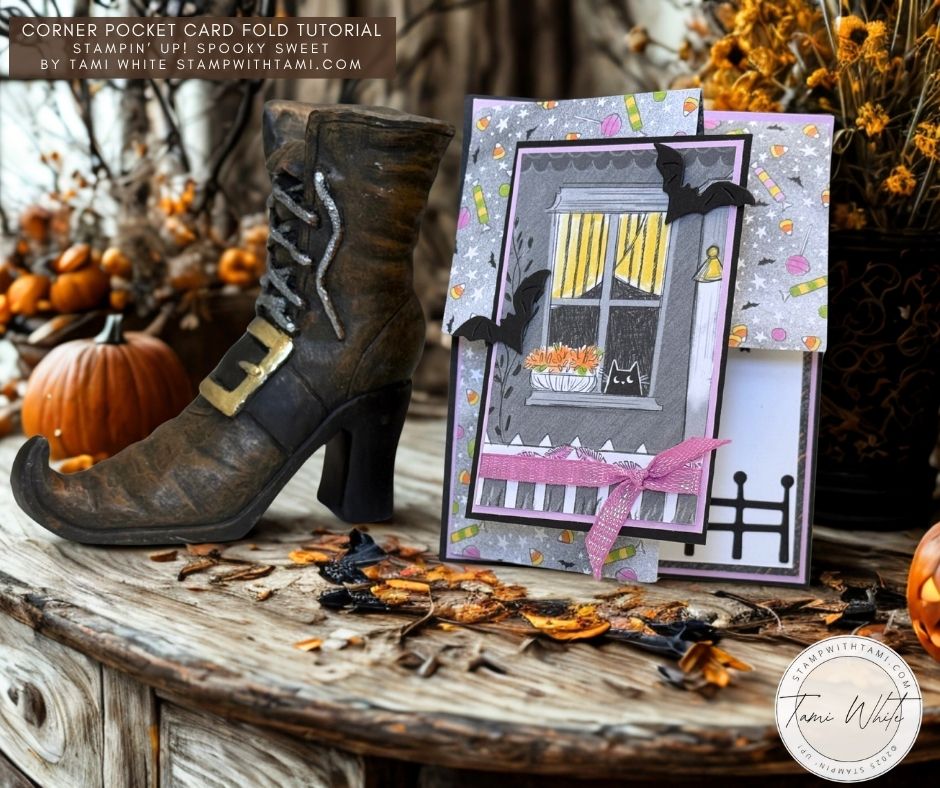 Fright Night “Boo” Candy Treat Bag - Stampin' Up! Demonstrator