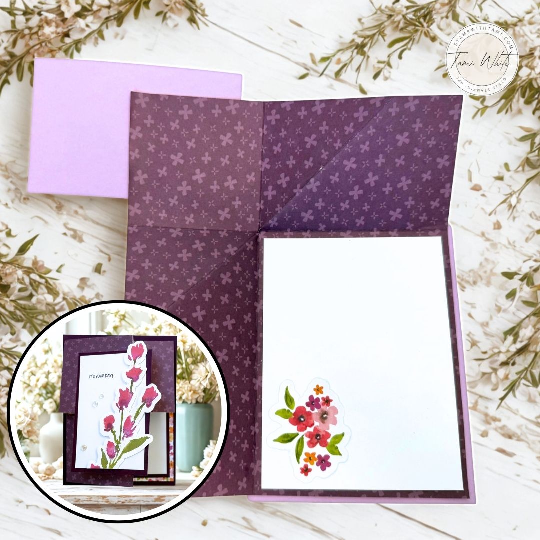 Corner Pop Up Cards with the Celebrate Together Scrapbooking Kit