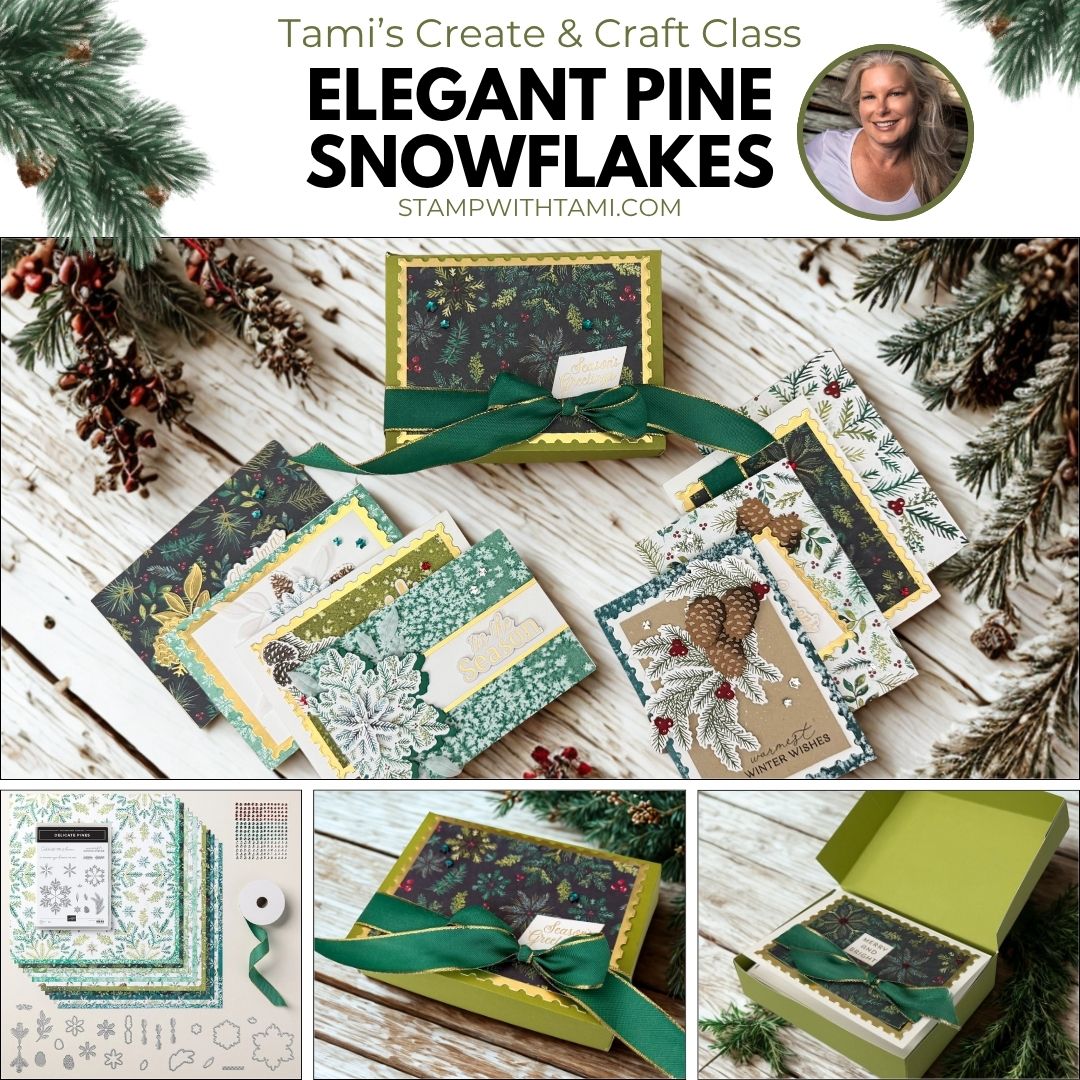 Elegant-Pine-Snowflakes-Create-Craft-Class image