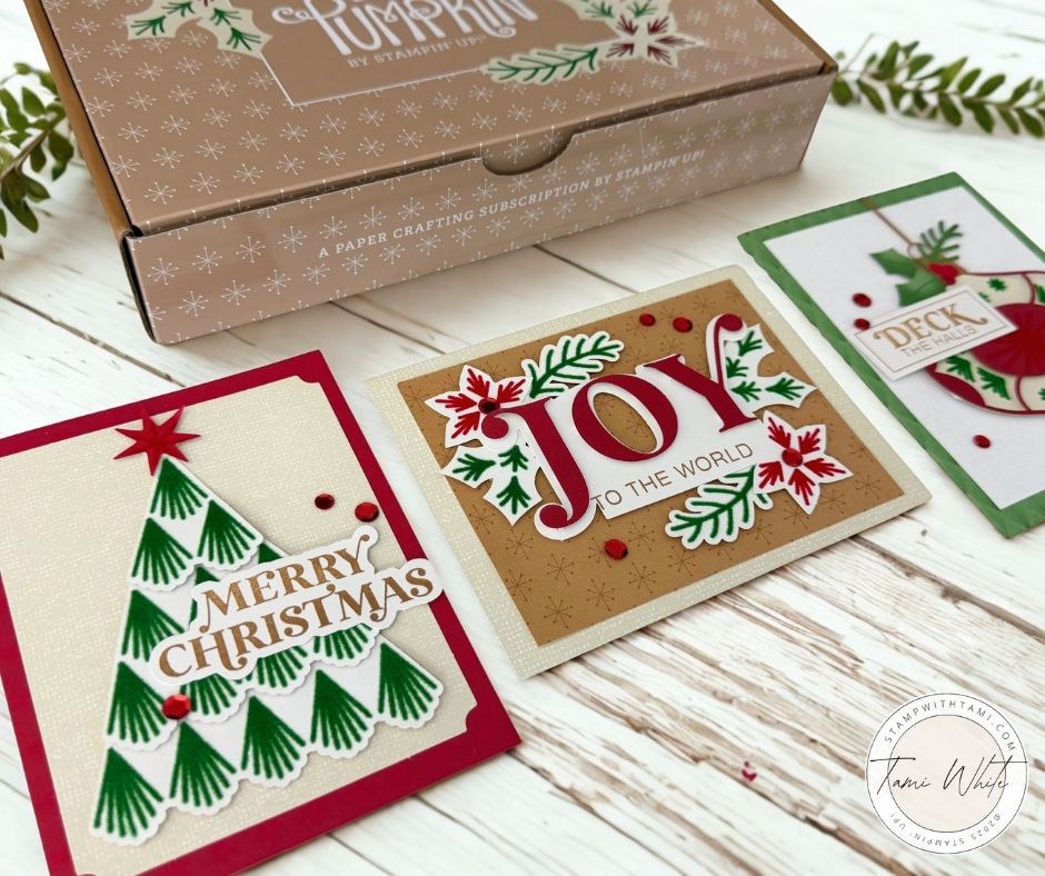 Cozy Christmas Gift Set Tutorial – Z Fold Card & Treat Box