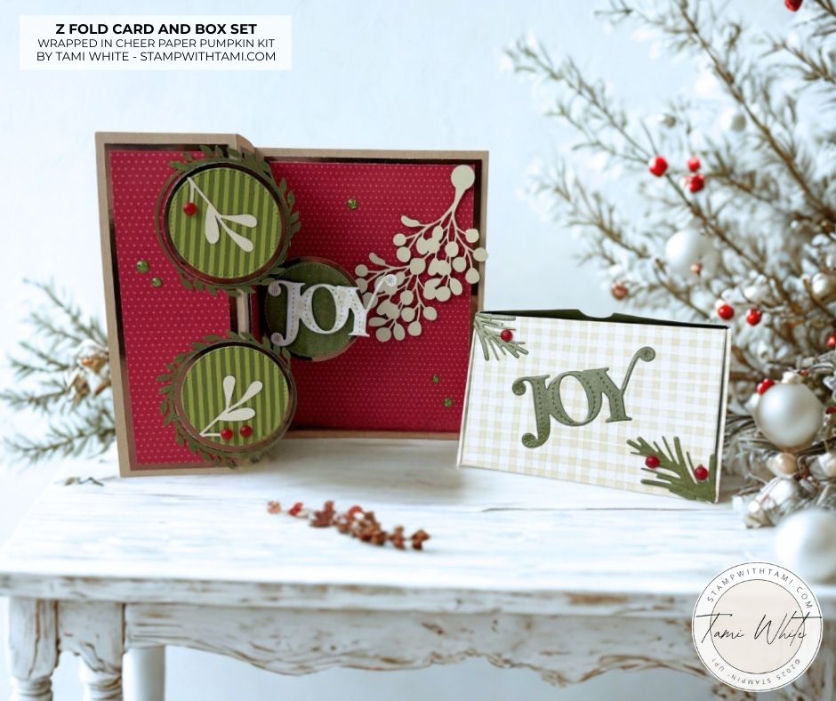 Wrapped in Cheer Pop-Up Z-Fold Card & Gift Card Holder Box