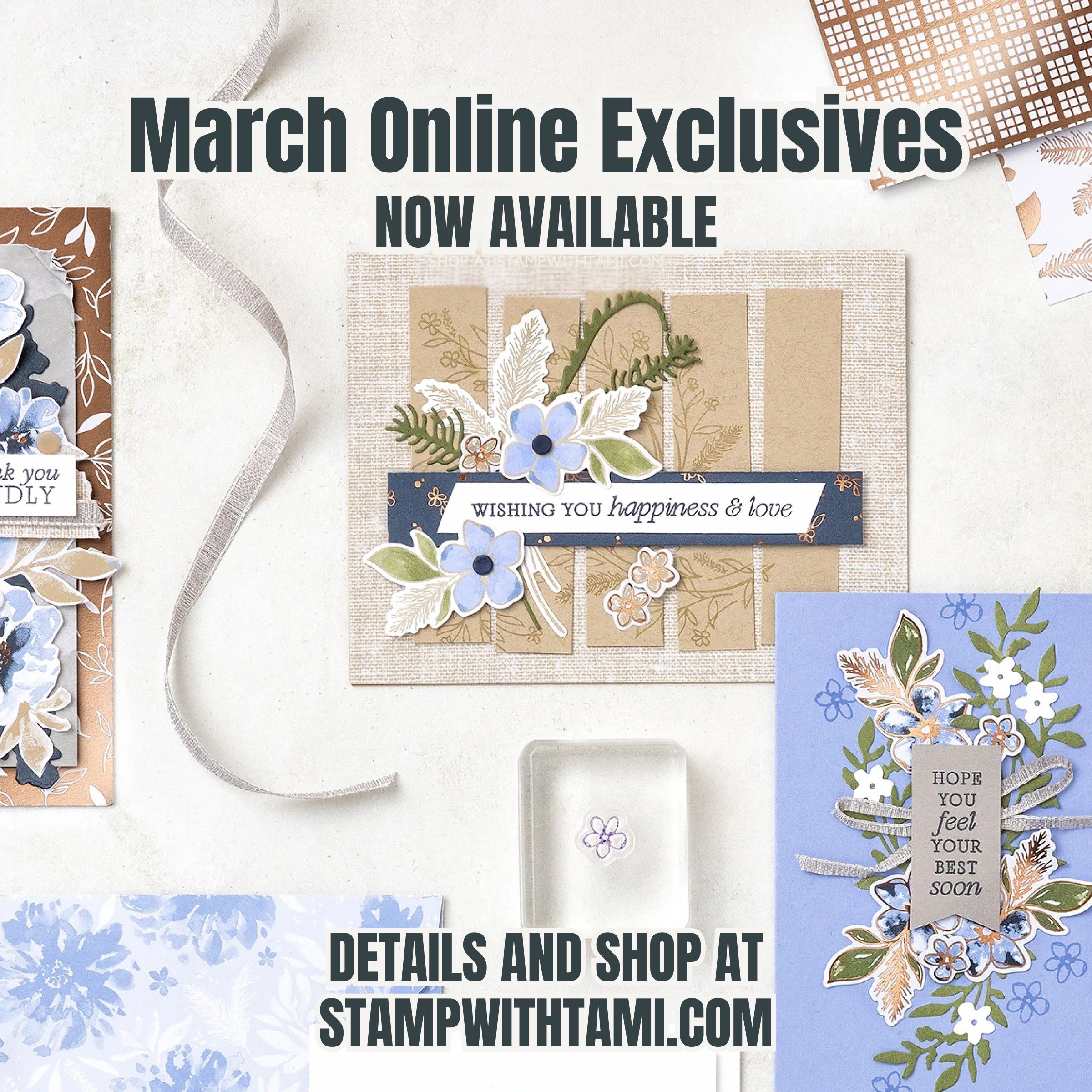 New March 2026 Online Exclusives now available - Stampin' Up