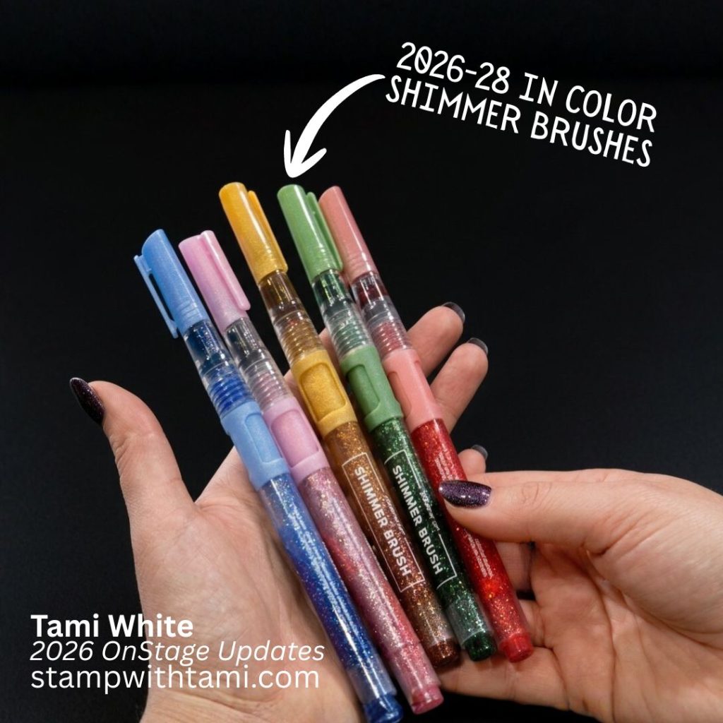 y*n様 Stampin' Up! インクレフィル47色（未使用）とその他 new-stampin-up-shimmer-brushes