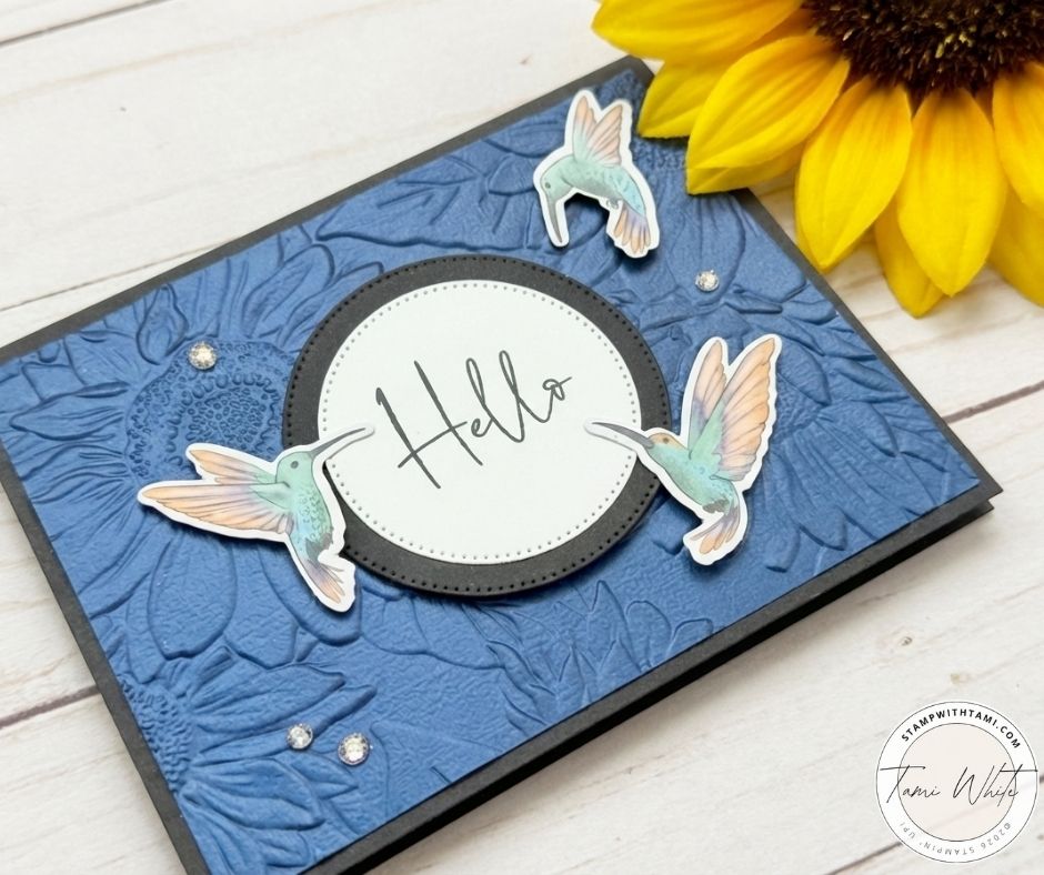 Fluttering Garden Paper Pumpkin Alternate Card Set | Handmade Card