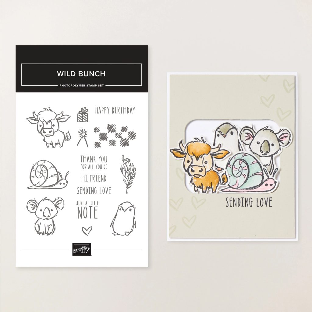 June Product of the Month: Wild Bunch Stamp Set - Stampin' Up