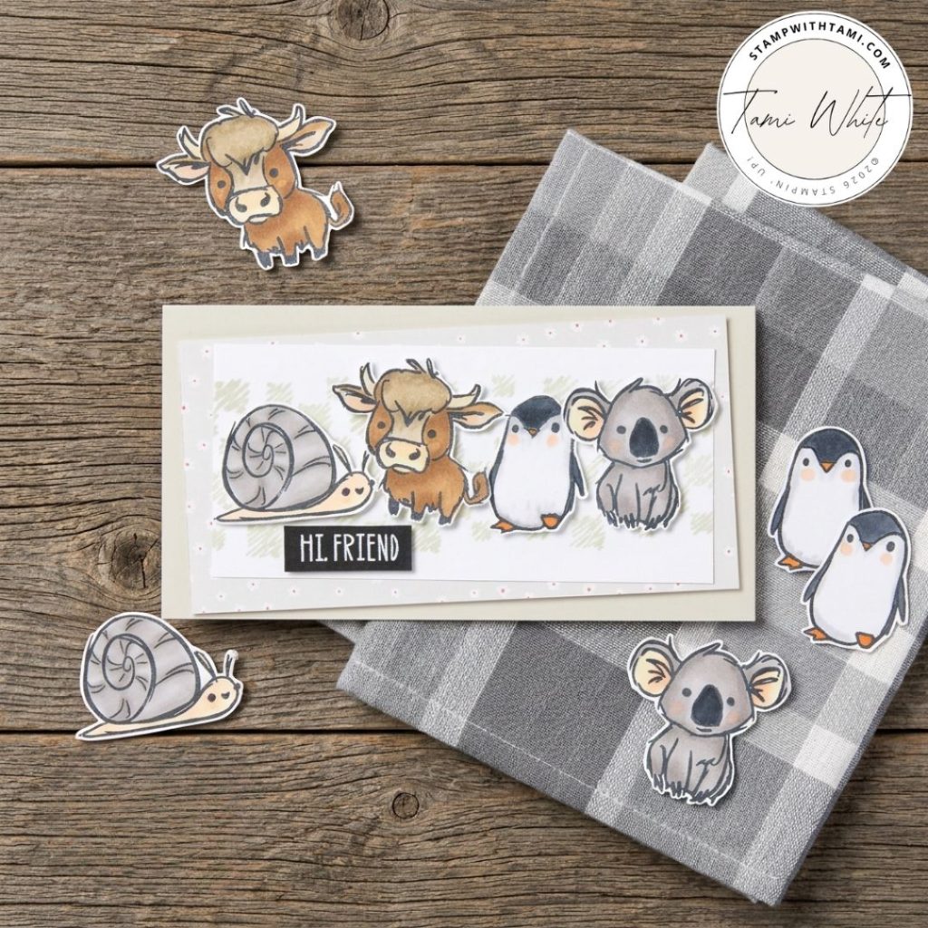 June Product of the Month: Wild Bunch Stamp Set - Stampin' Up