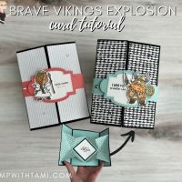 Brave Vikings Pop Out Card Brave Vikings Pop Out Card