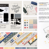 Stampin Up Hey Sports fan suite of products Stampin Up Hey Sports fan suite of products