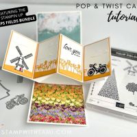 Flowering Fields Wow Card tutorial Flowering Fields Wow Card tutorial