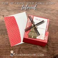 Flowering Fields Pop Step Card tutorial Flowering Fields Pop Step Card tutorial