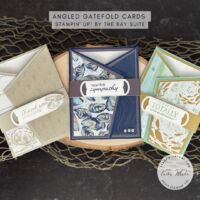 ANGLED GATEFOLD CARDS
