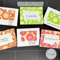 SWEET CITRUS FLOATING FRAME SWEET CITRUS FLOATING FRAME