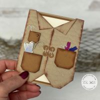 FISHING VEST CARD FISHING VEST CARD