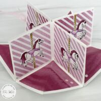CAROUSEL HORSES CAROUSEL CARD SERIES #5 CAROUSEL HORSES CAROUSEL CARD SERIES #5