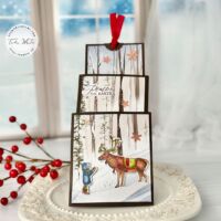 REGAL REINDEER - TRIPLE TIER SERIES #7 REGAL REINDEER - TRIPLE TIER SERIES #7