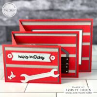 Trusty Tools Cascading Pleats Card CASCADING PLEATS SERIES #5