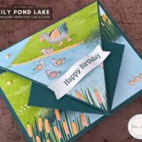 CHARMING DUCK POND ARROW FOLD CHARMING DUCK POND ARROW FOLD