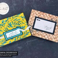 Botanical Textures Suite Cards