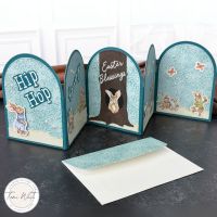 ARCHED ACCORDION HIP HOP CARD ARCHED ACCORDION HIP HOP CARD