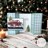 ROAD TO CHRISTMAS DOUBLE GATEFOLD TUTORIAL SERIES
