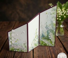 VALLEY IN BLOOM ANGLED SLIMLINE TRI-FOLD TUTORIAL