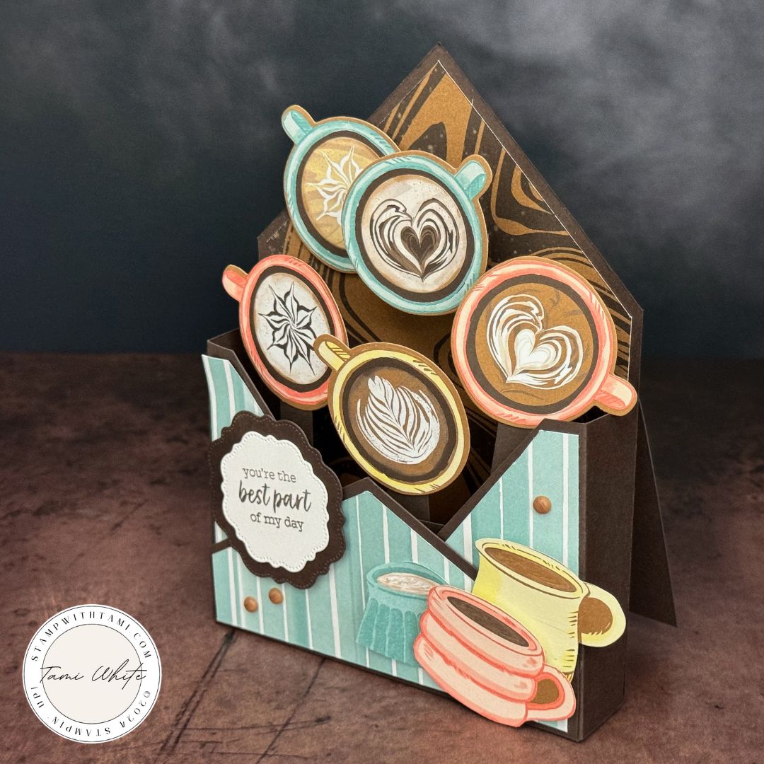 STAMPIN' UP CATALOGS - Latte Love Card [Envelope Card Box Series #2 ...